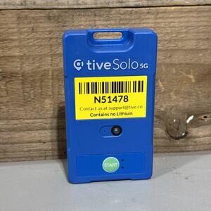 Tive Solo 5g TT-7100 Temperature Humidity Location Tracker Data Logger